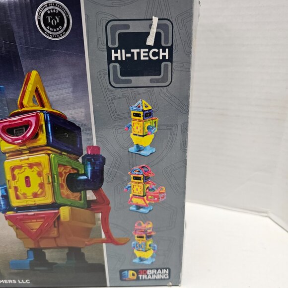 Magformers Magnetic Construction 3D Brain Development Walking Robot Hi Tech Set - Picture 4 of 13